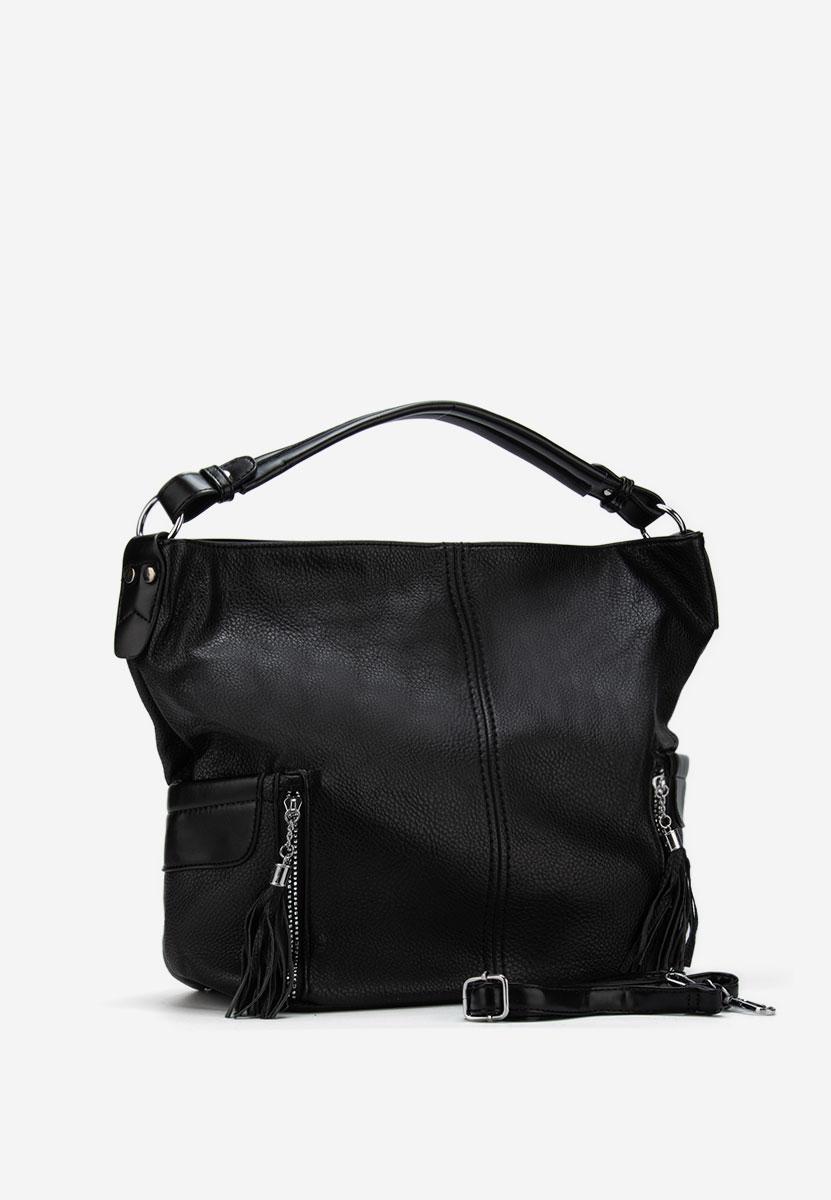 Czarna torebka hobo Ernesta