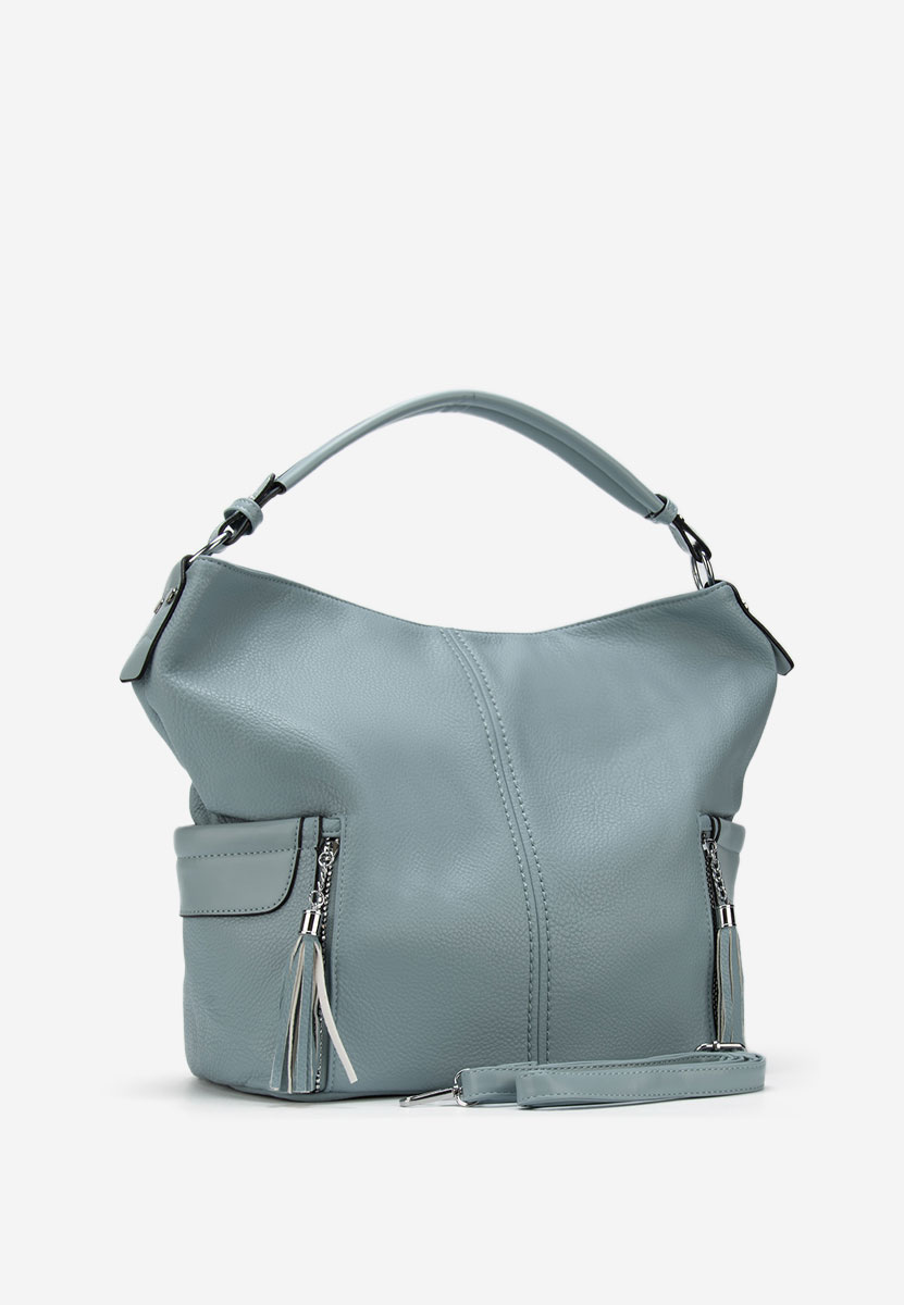 Granatowe torebka hobo Ernesta