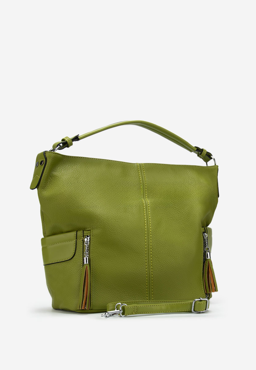 Zielone torebka hobo Ernesta