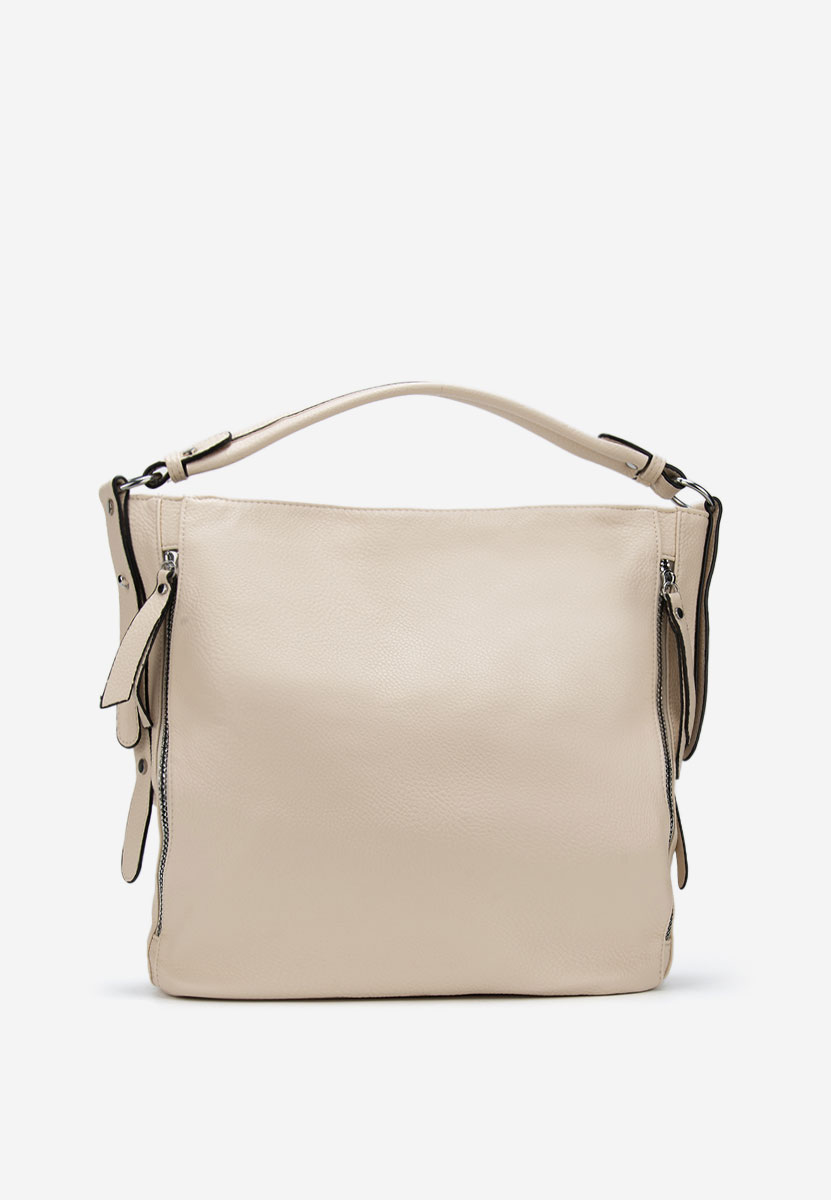 Białe torebka hobo Agripinia V2