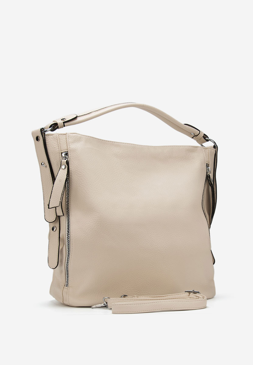 Białe torebka hobo Agripinia V2