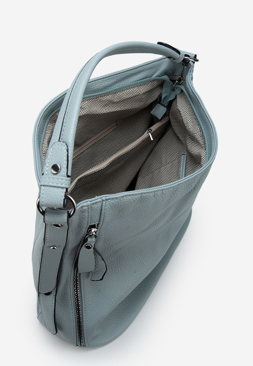 Niebieskie torebka hobo Agripinia