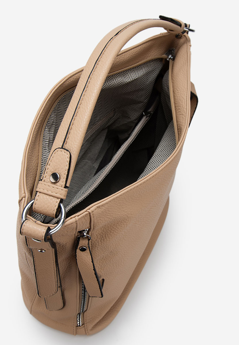 Khaki torebka hobo Agripinia