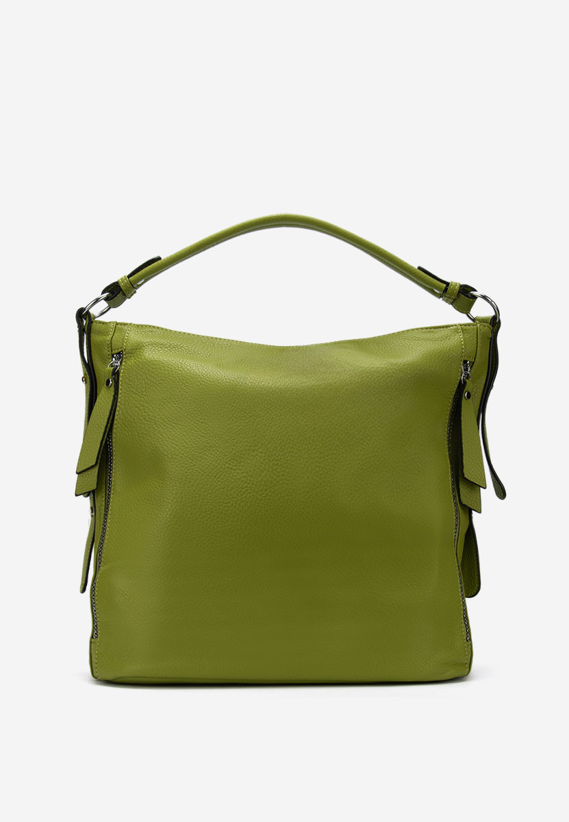Zielone torebka hobo Agripinia