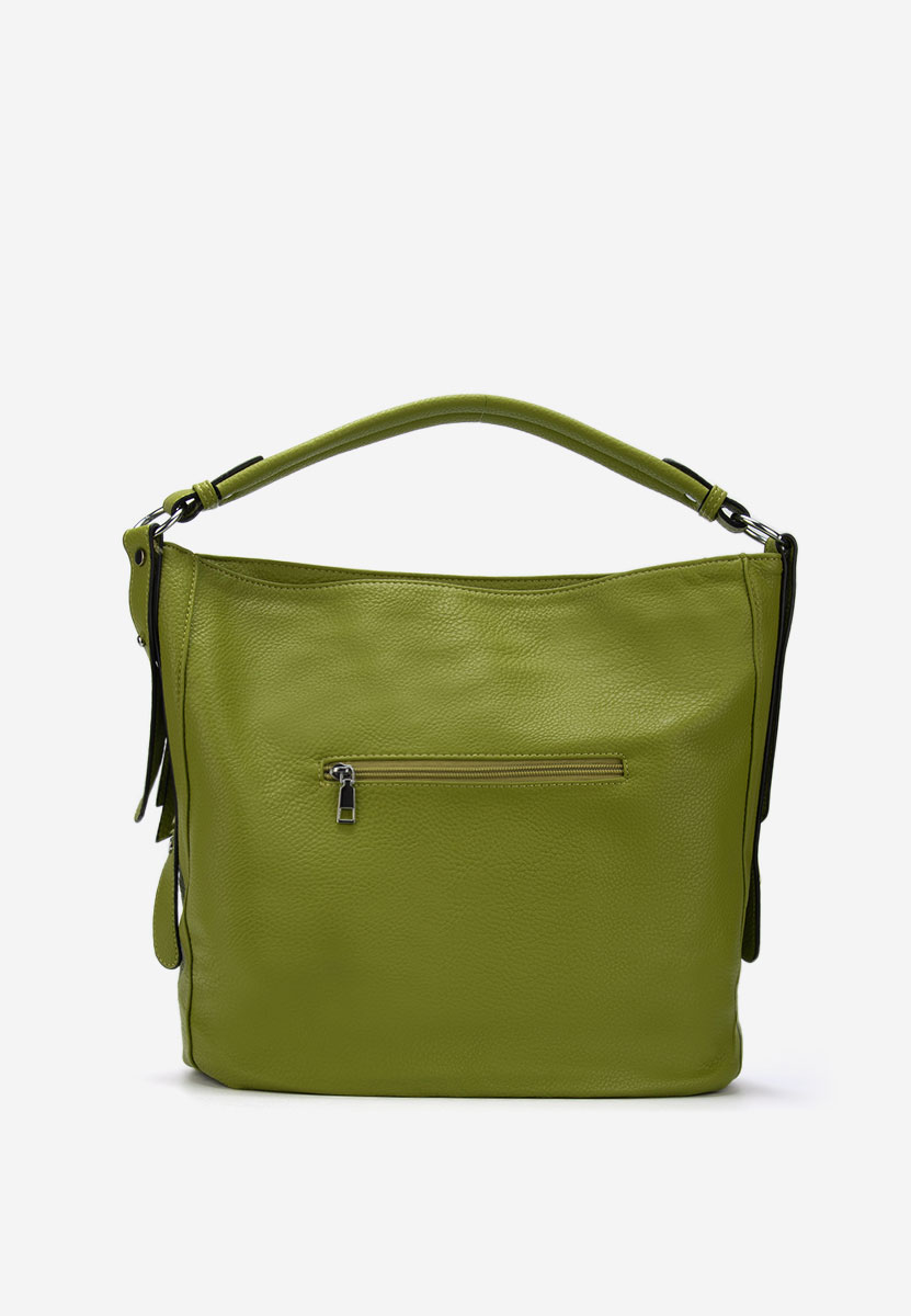 Zielone torebka hobo Agripinia