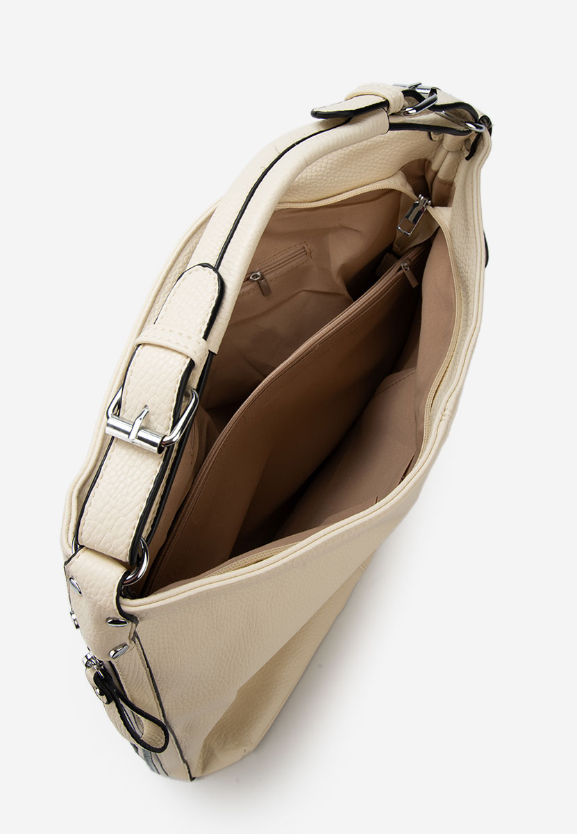 Białe torebka hobo Anelia V2