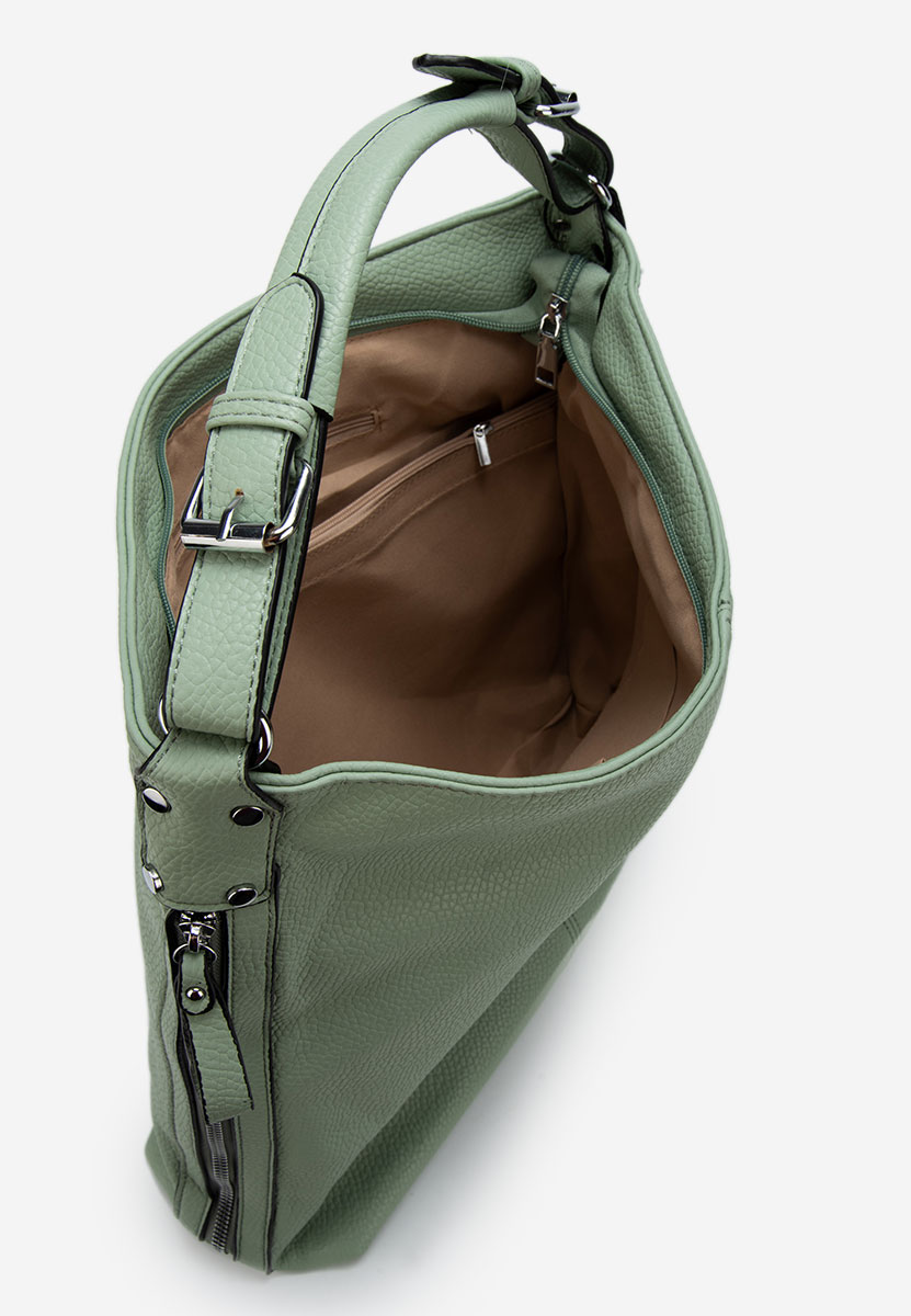 Zielone torebka hobo Anelia