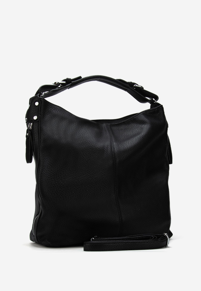 Czarna torebka hobo Anelia