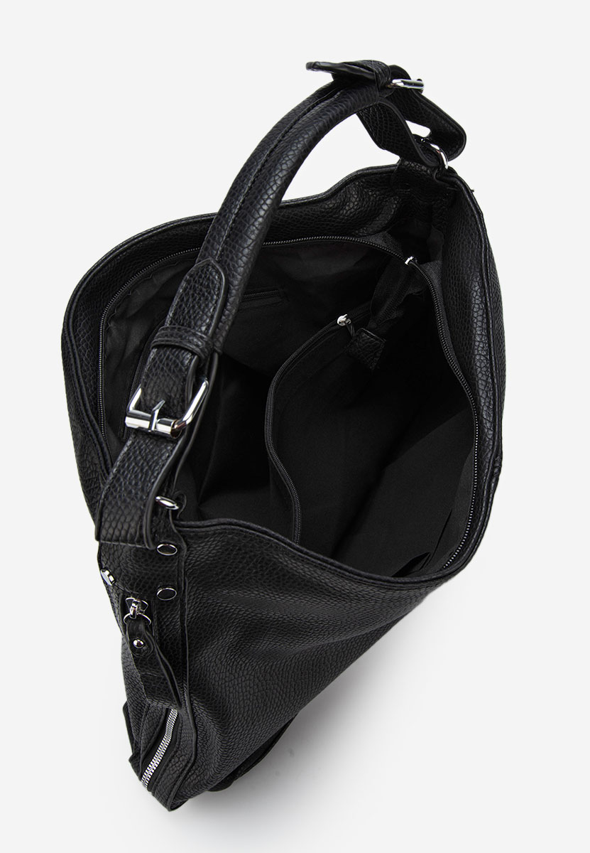Czarna torebka hobo Anelia