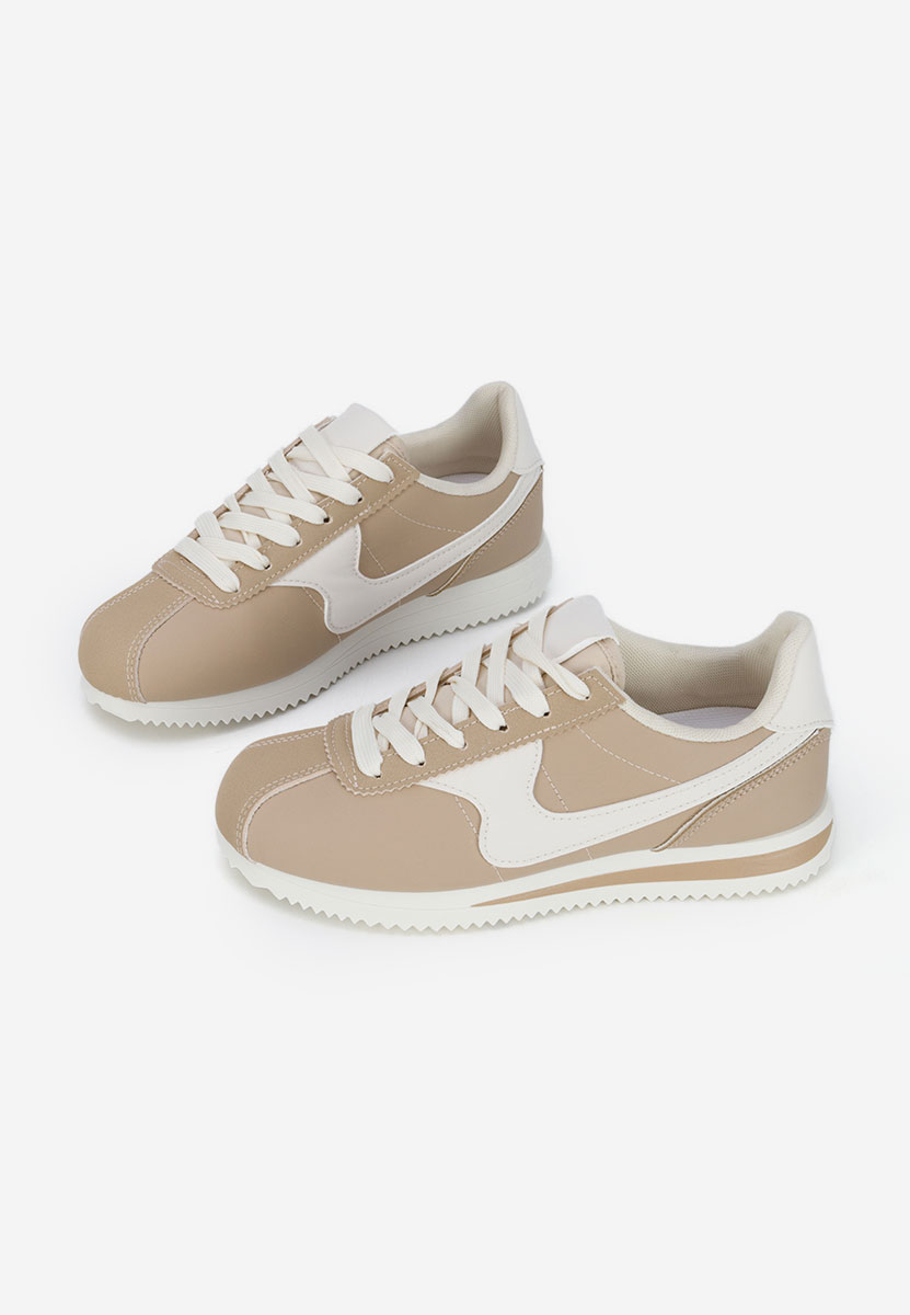 Khaki sneakersy damskie Adiania