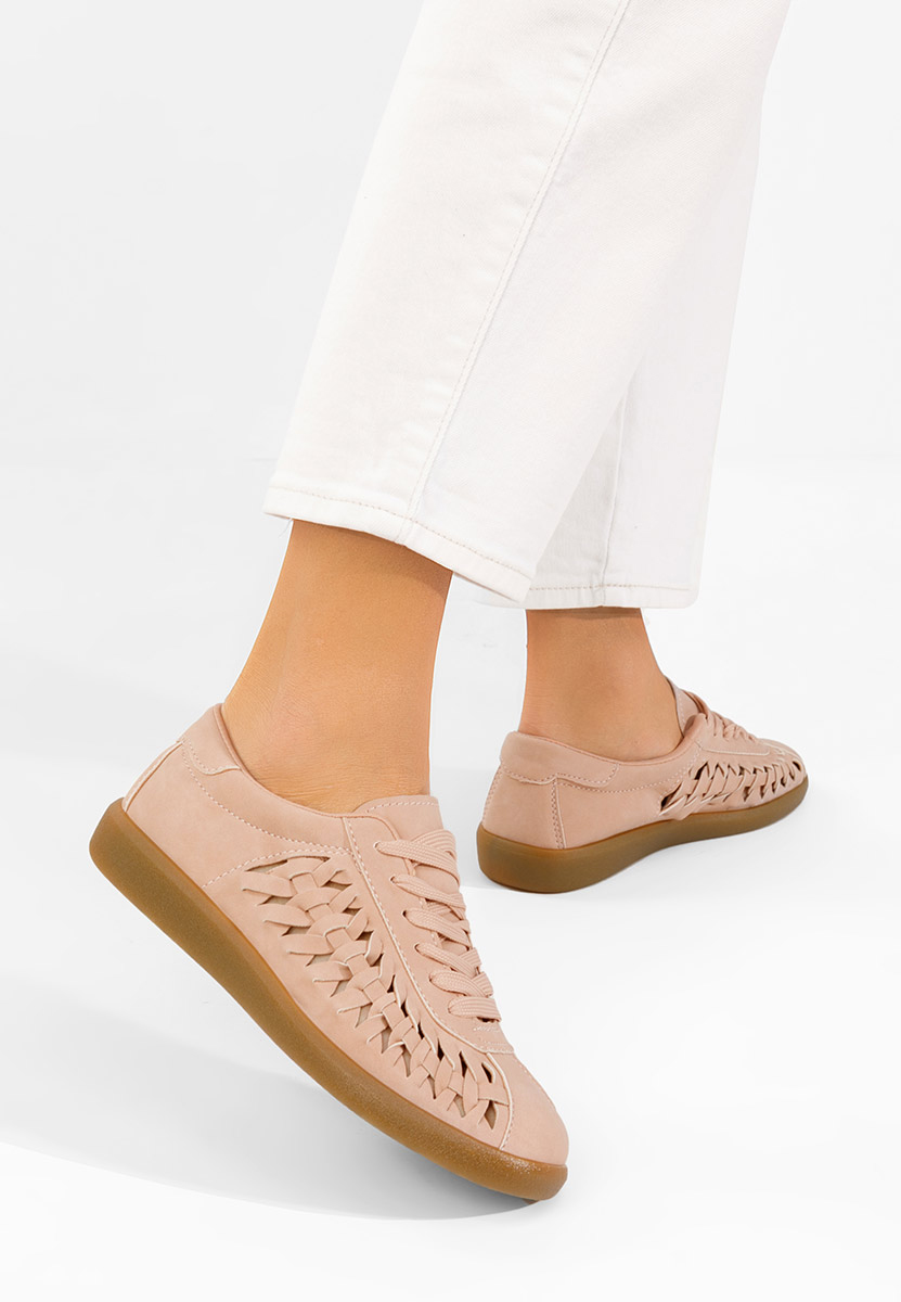 Różowe sneakersy damskie Setiana