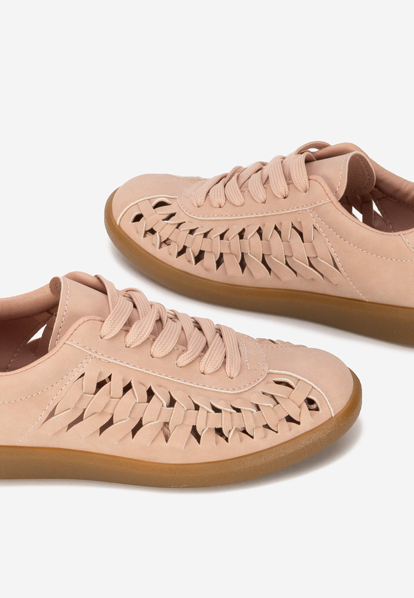 Różowe sneakersy damskie Setiana