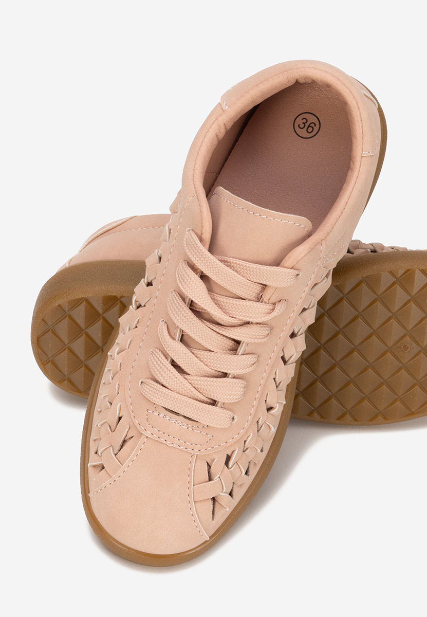Różowe sneakersy damskie Setiana