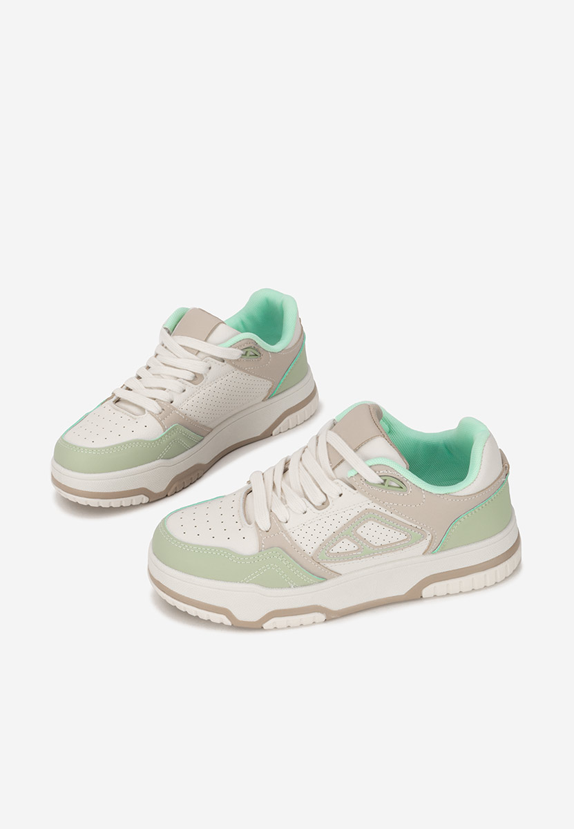 Wielokolorowy sneakersy na platformie Damarya