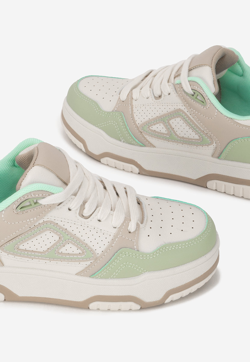 Wielokolorowy sneakersy na platformie Damarya