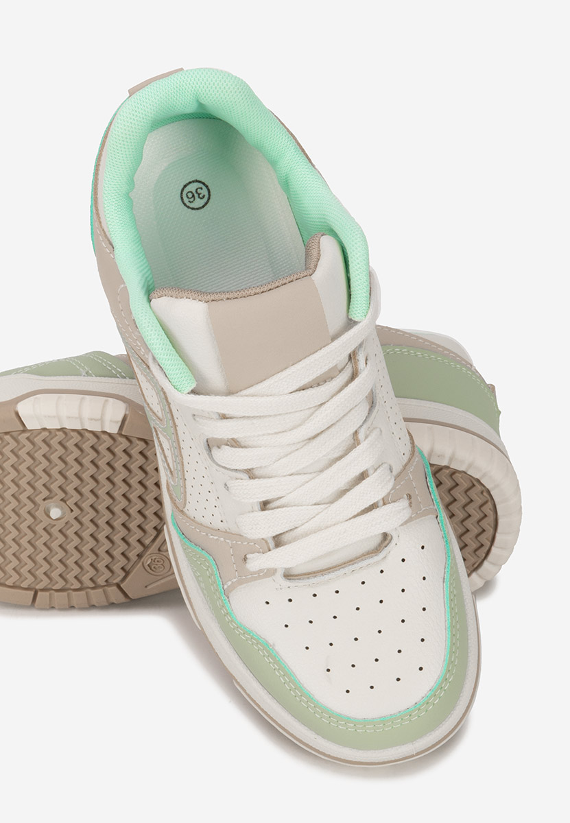 Wielokolorowy sneakersy na platformie Damarya