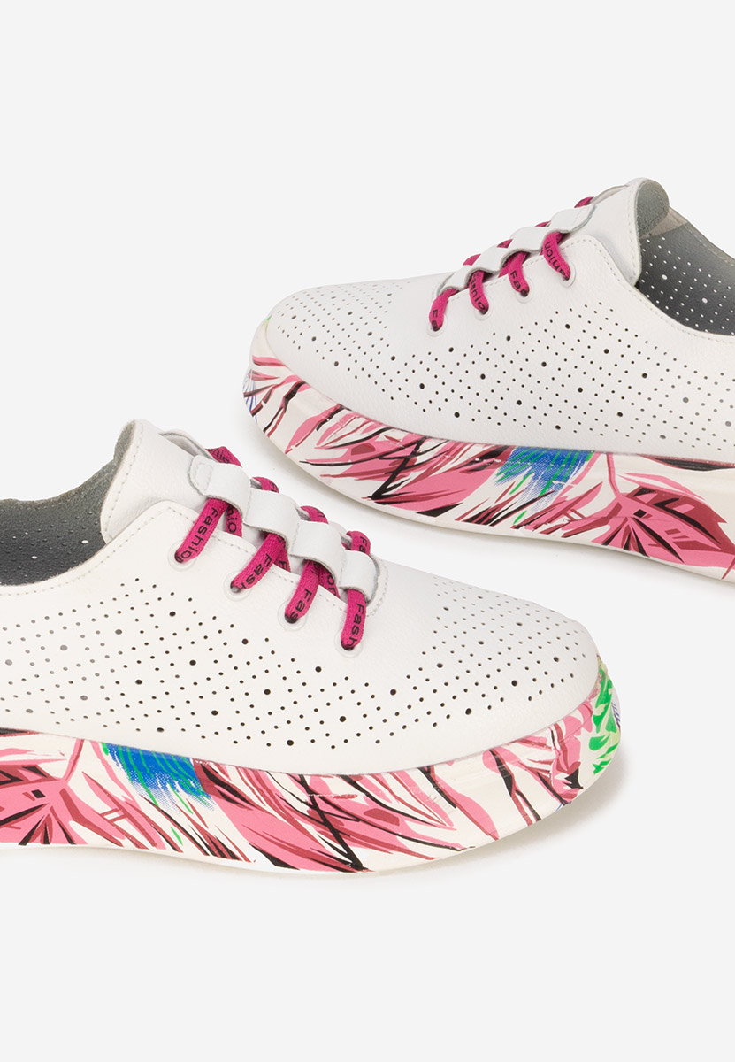 Białe sneakersy damskie Florinna V2