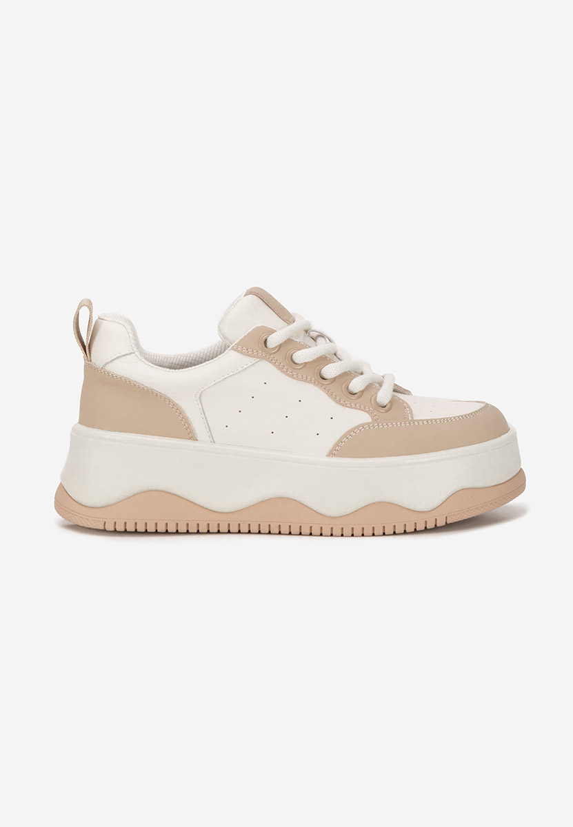 Białe sneakersy damskie Euselia