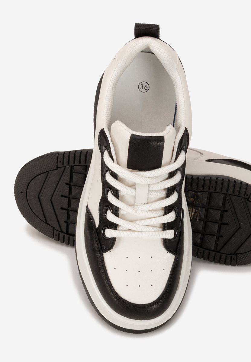 Białe sneakersy damskie Euselia V2