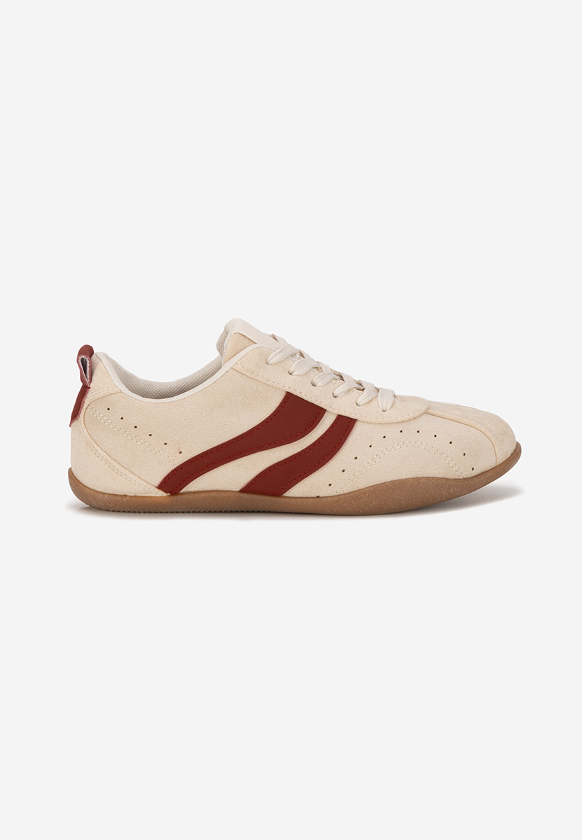 Beżowe sneakersy damskie Reissa