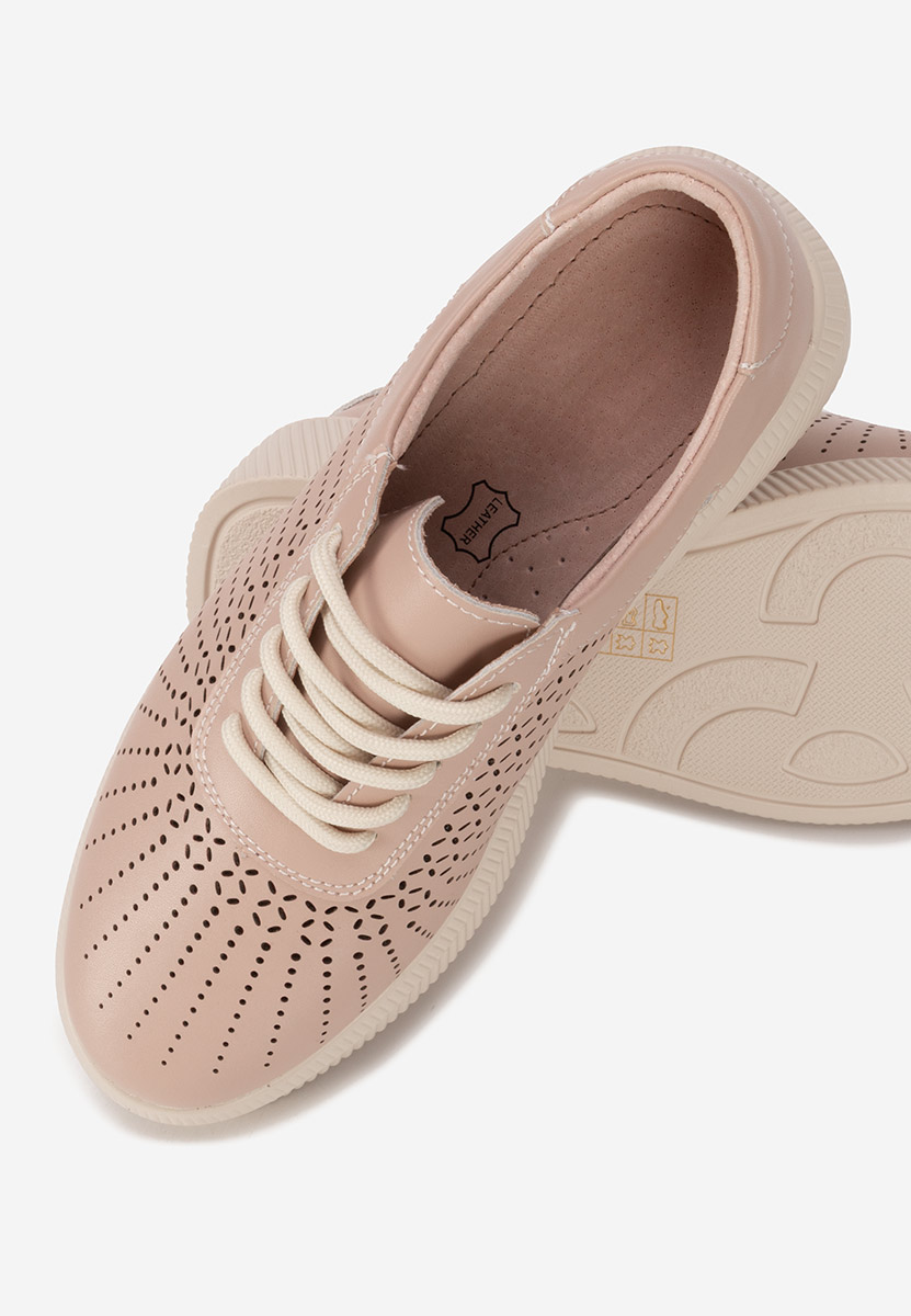 Różowe sneakersy damskie Oleiana