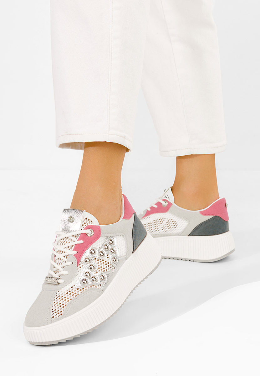 Wielokolorowy sneakersy damskie Jeanetta