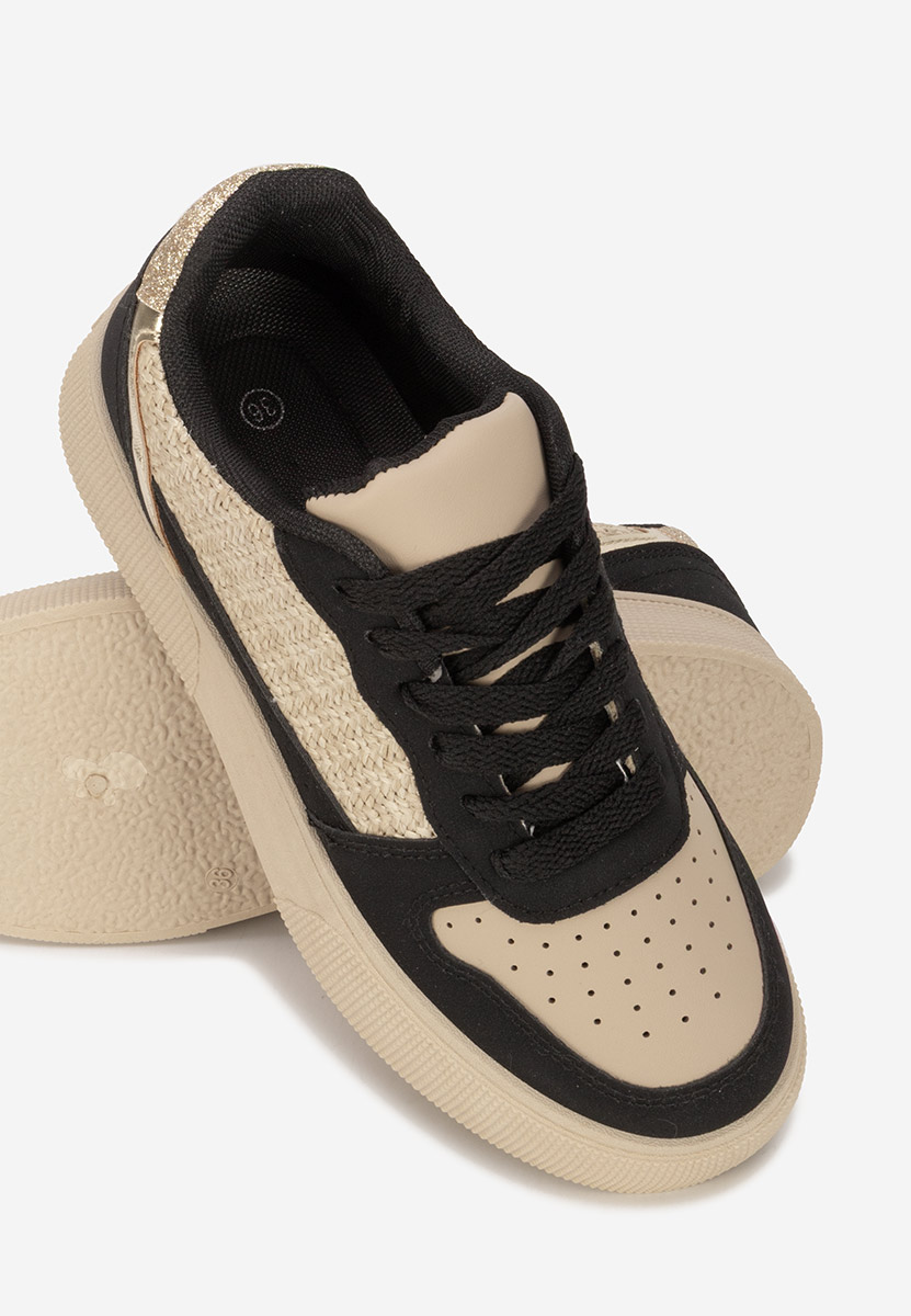 Beżowe sneakersy damskie Merlyna V3