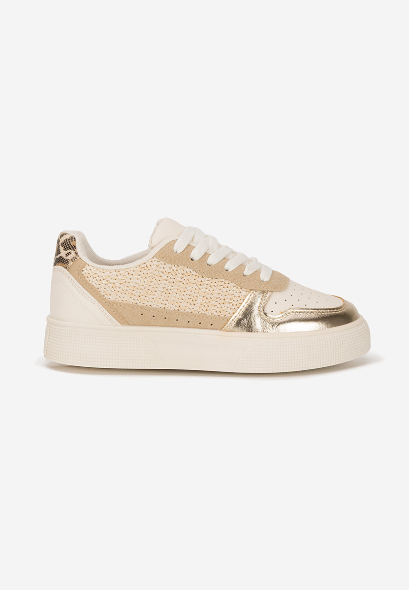 Beżowe sneakersy damskie Merlyna V2