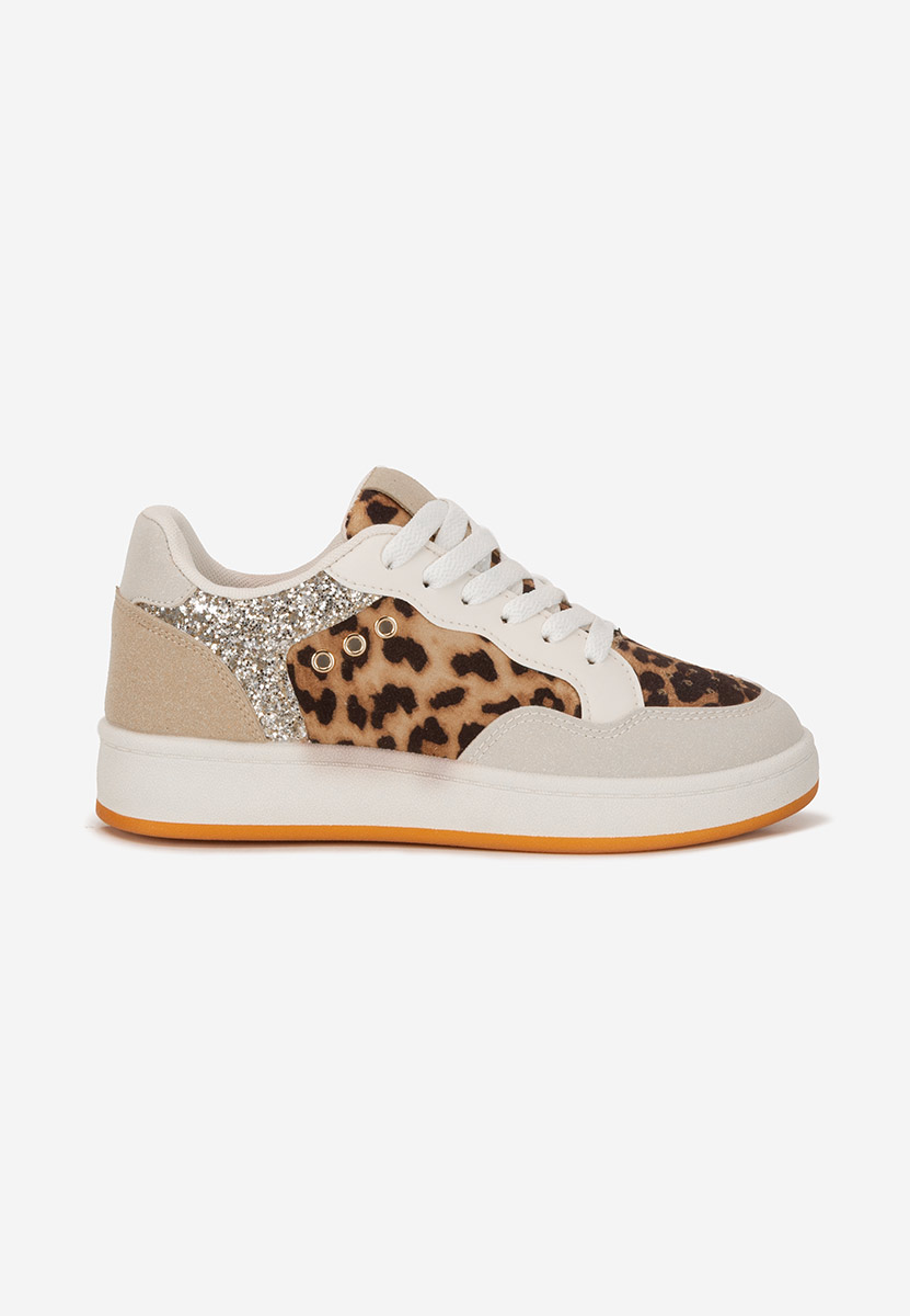 Panterkowe sneakersy damskie Nerina