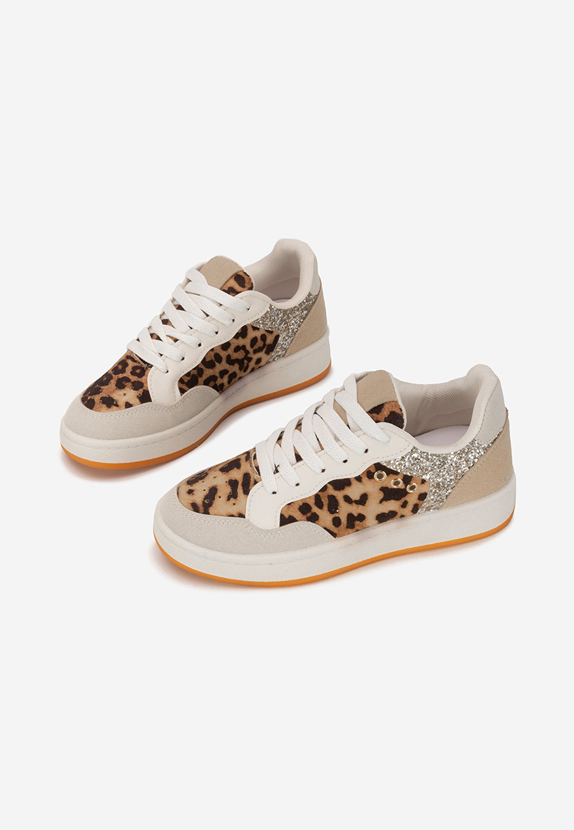 Panterkowe sneakersy damskie Nerina