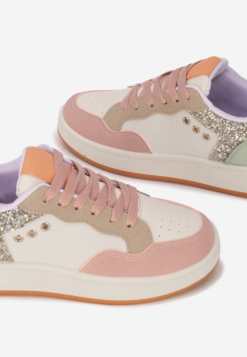 Wielokolorowy sneakersy damskie Nerina
