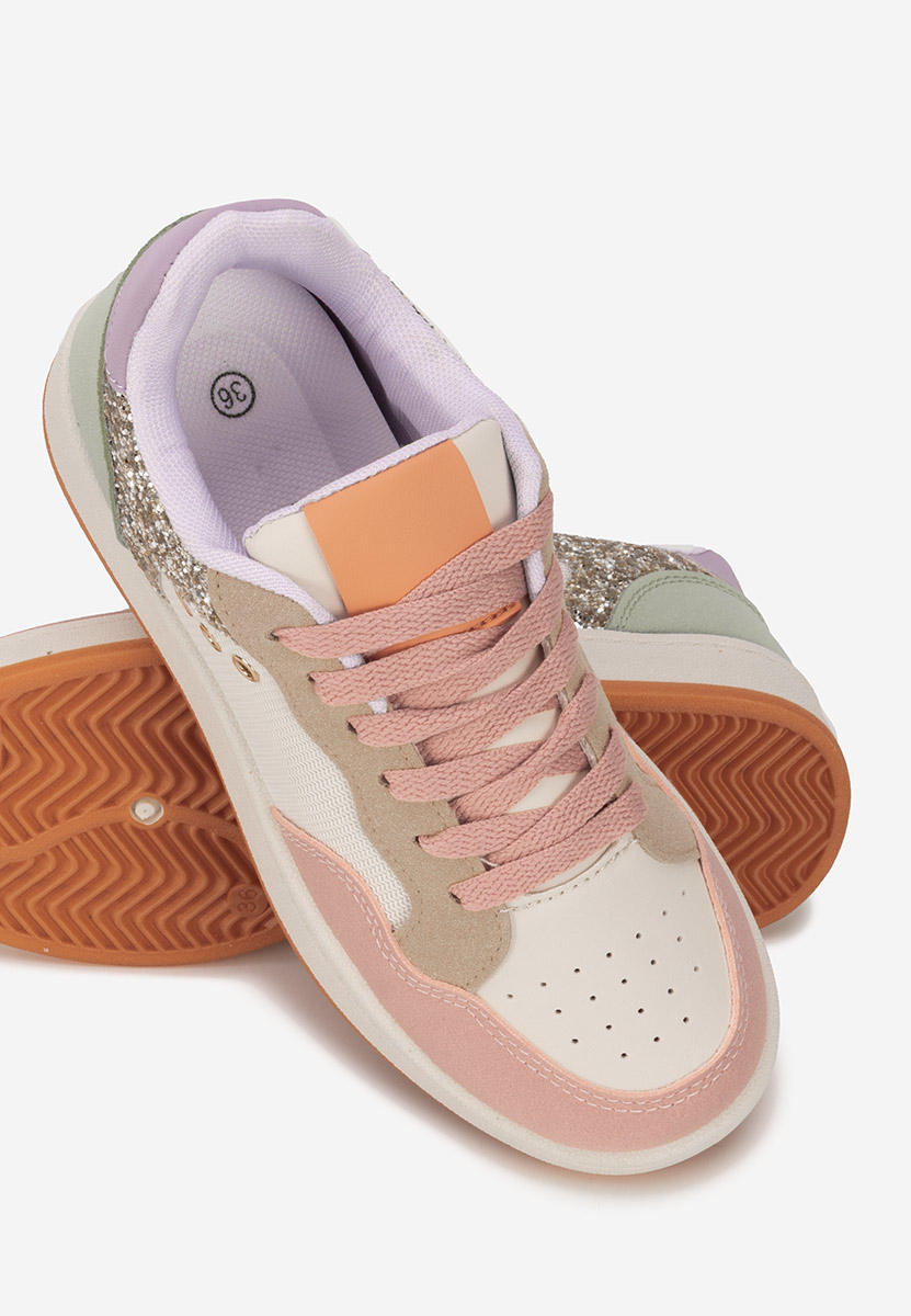 Wielokolorowy sneakersy damskie Nerina