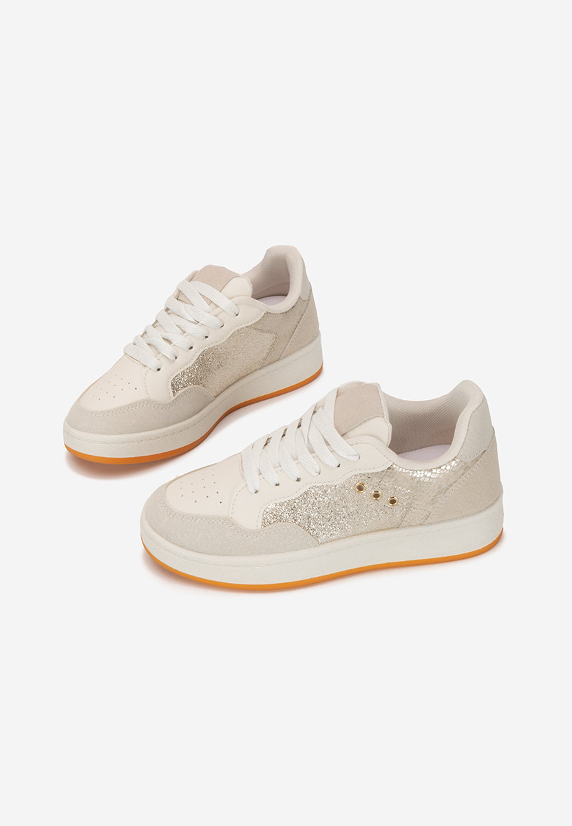 Beżowe sneakersy damskie Nerina V2