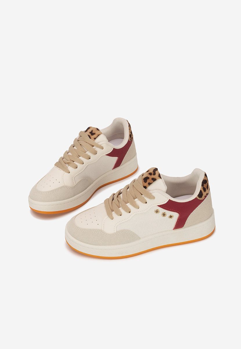 Beżowe sneakersy damskie Nerina V3