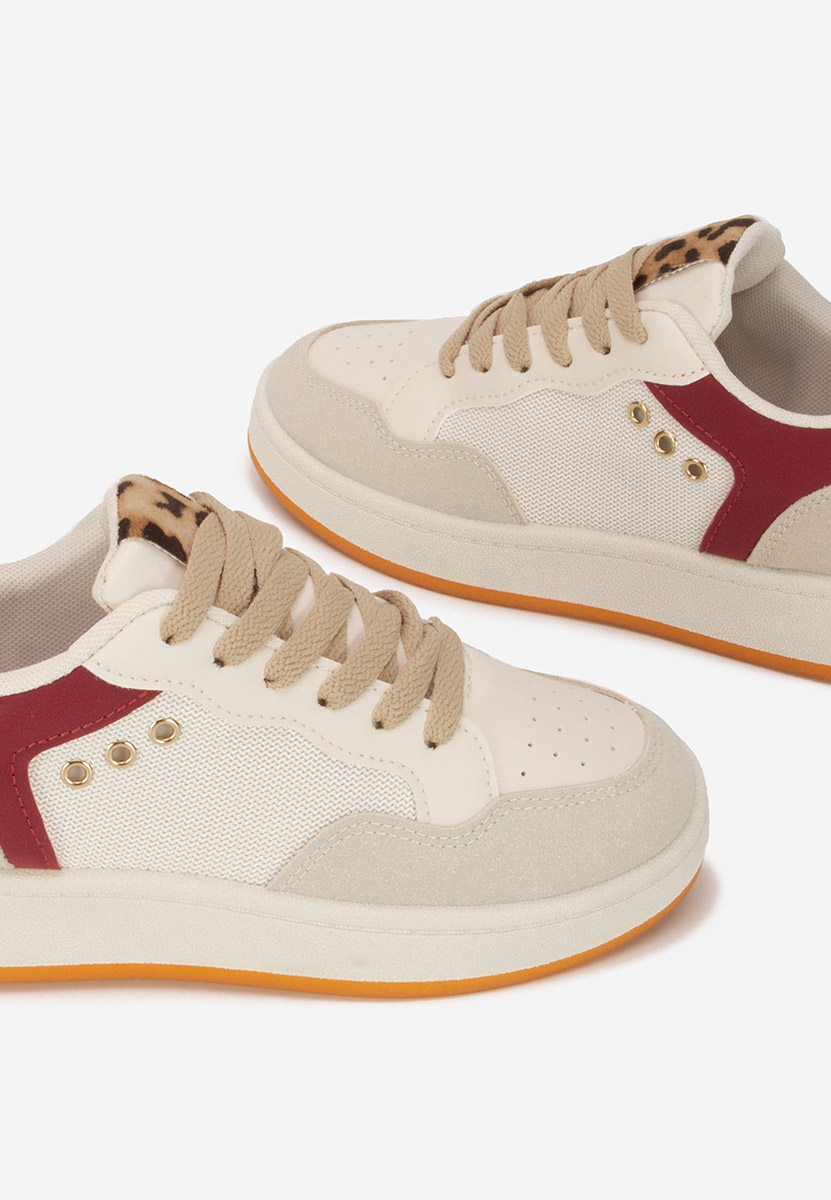 Beżowe sneakersy damskie Nerina V3