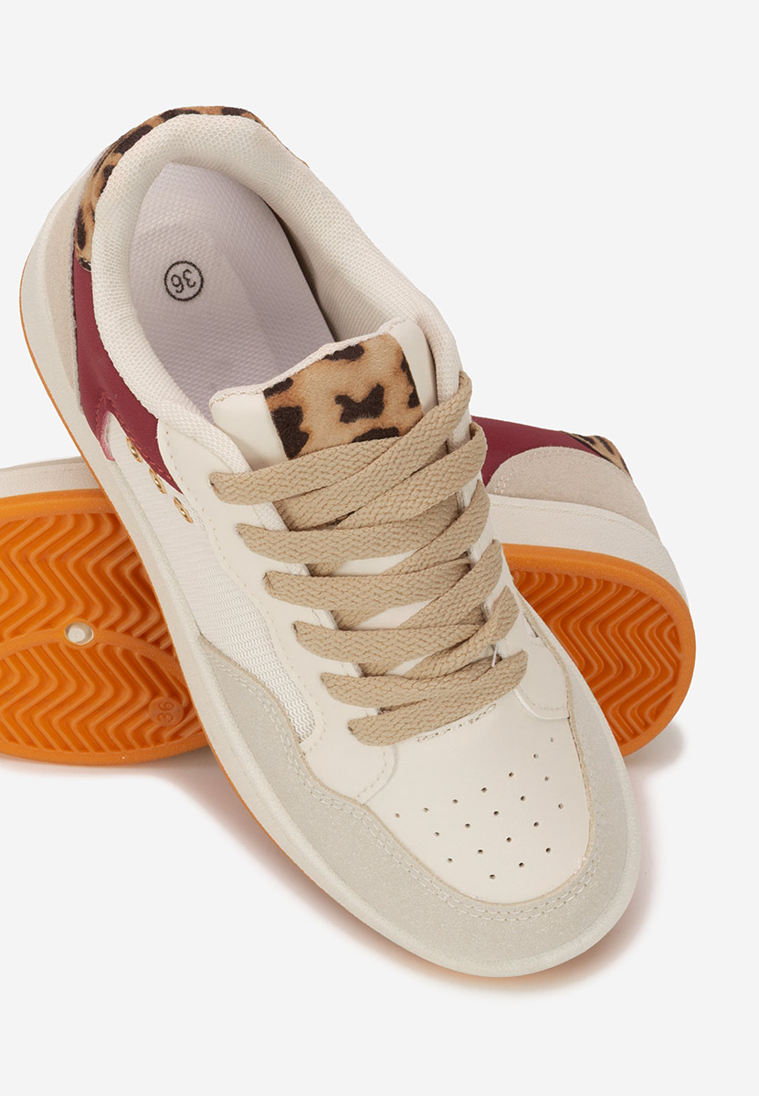Beżowe sneakersy damskie Nerina V3