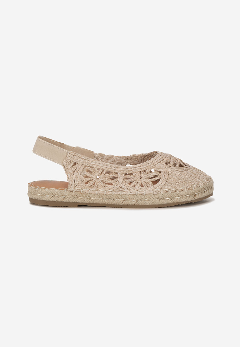 Beżowe espadryle damskie Mistala