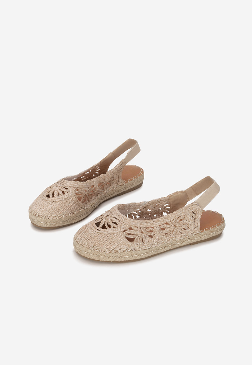 Beżowe espadryle damskie Mistala