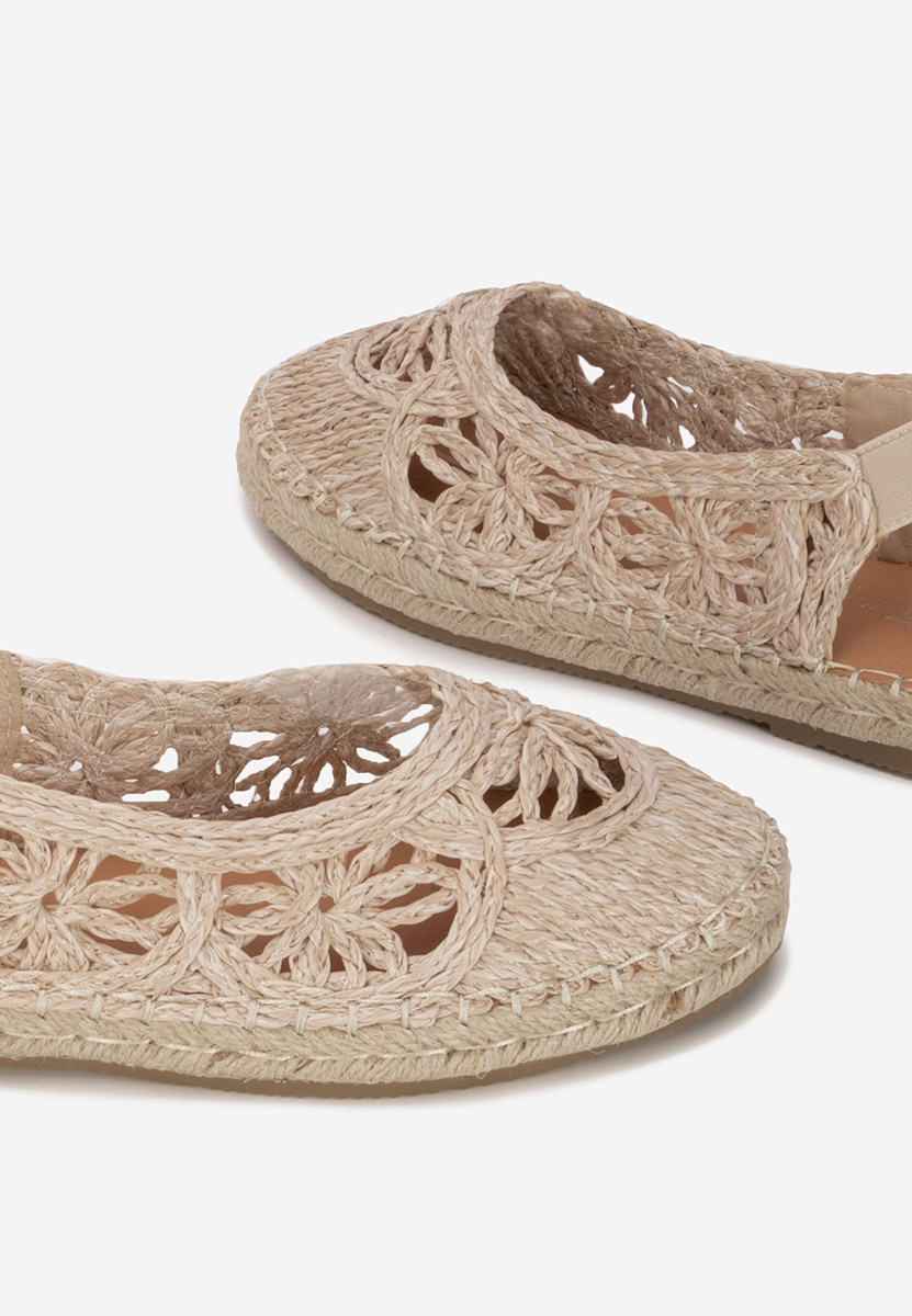 Beżowe espadryle damskie Mistala