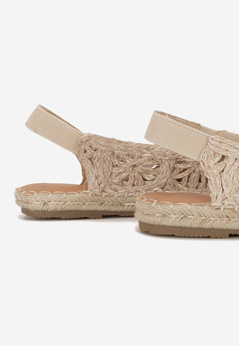 Beżowe espadryle damskie Mistala