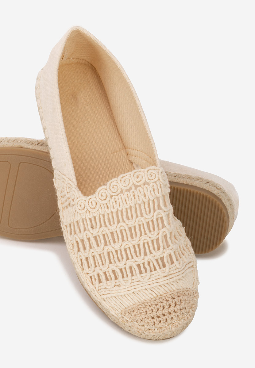Beżowe espadryle damskie Henley