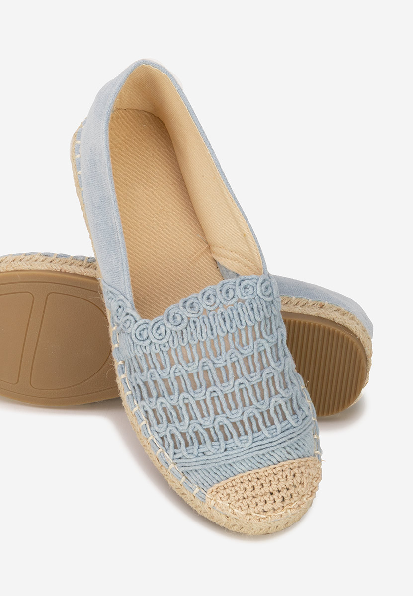 Niebieskie espadryle damskie Henley