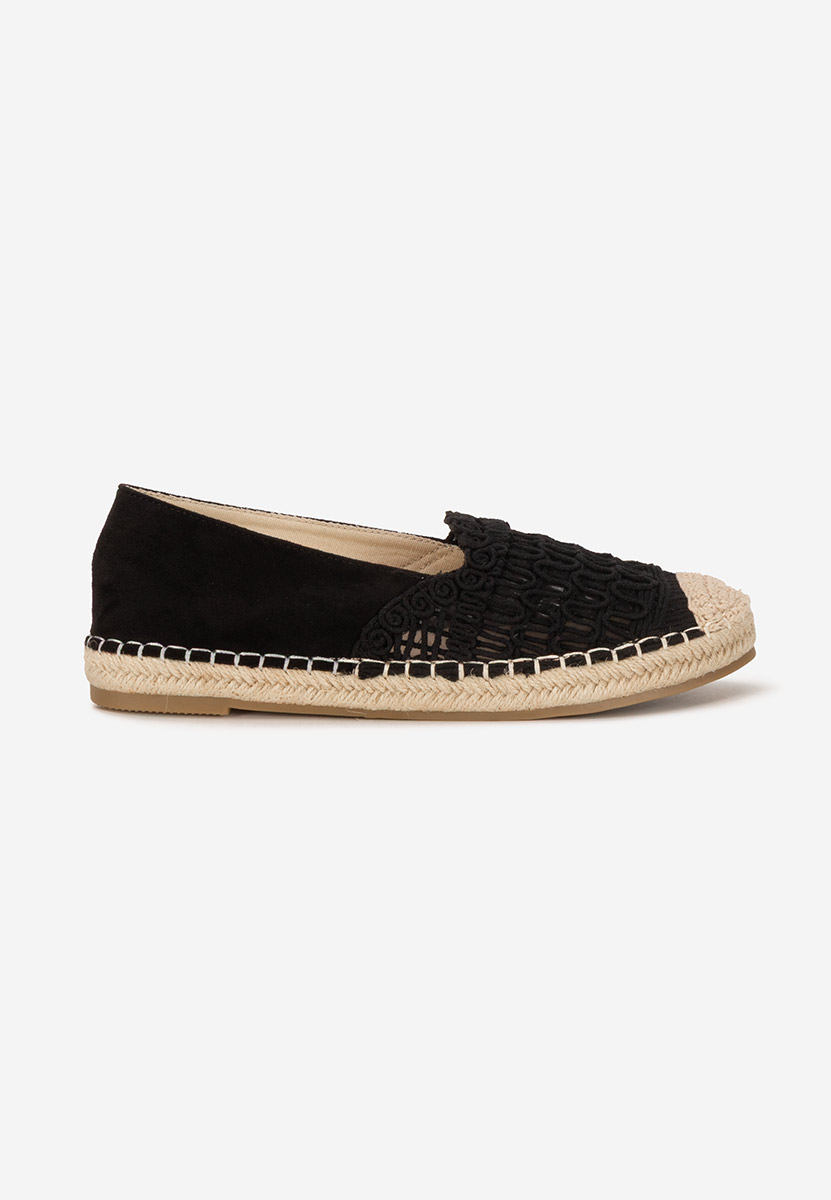 Czarne espadryle damskie Henley