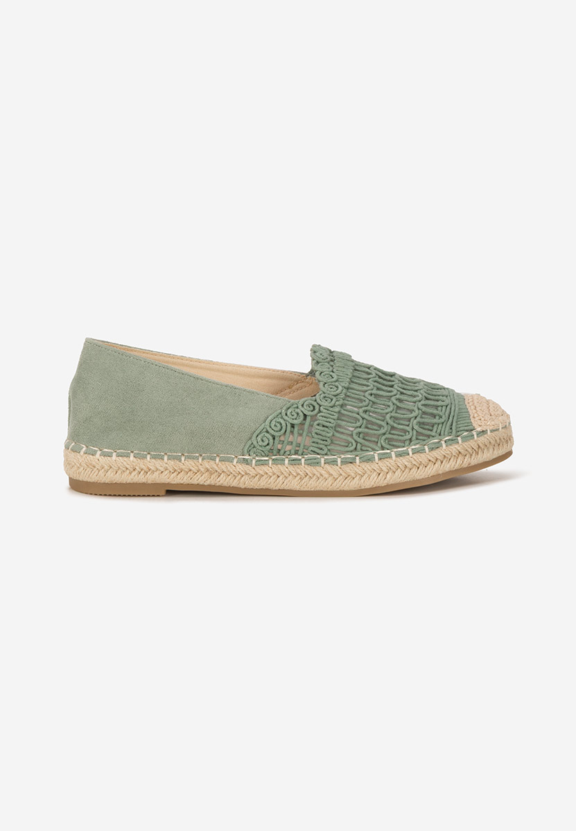 Zielone espadryle damskie Henley
