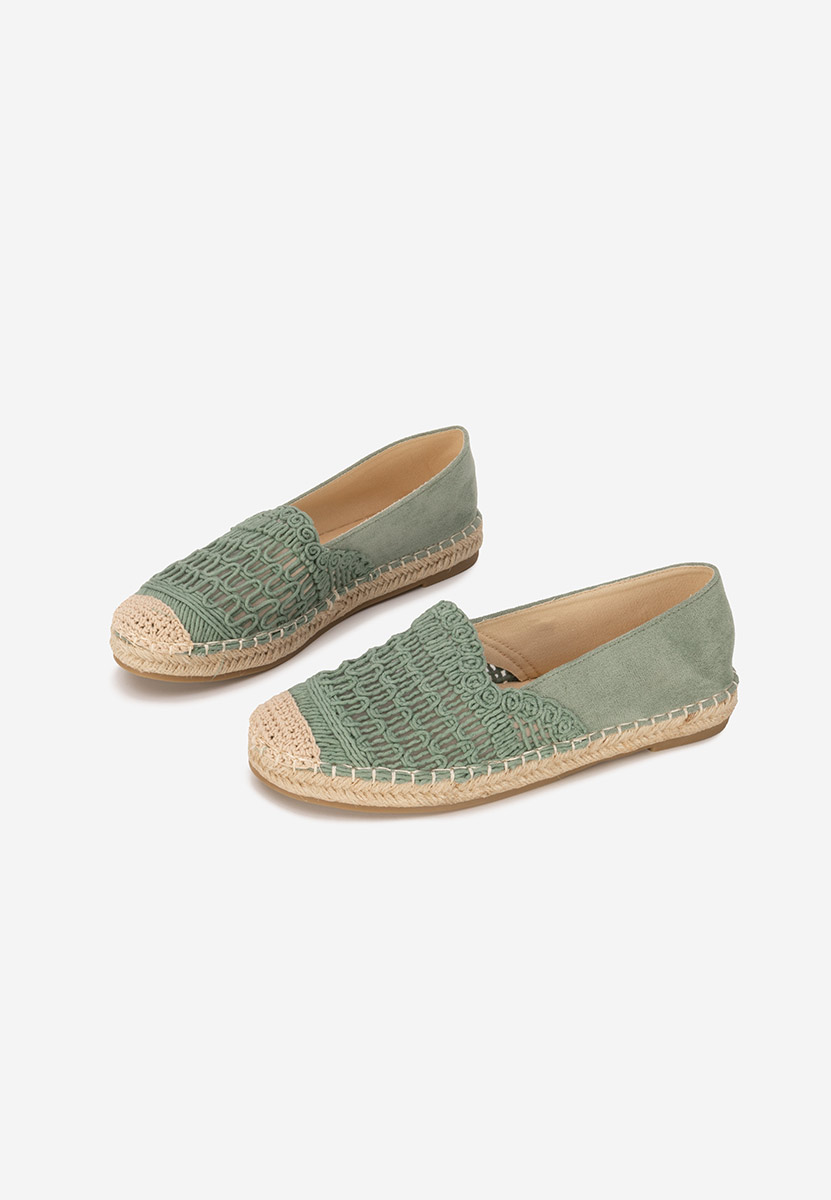 Zielone espadryle damskie Henley