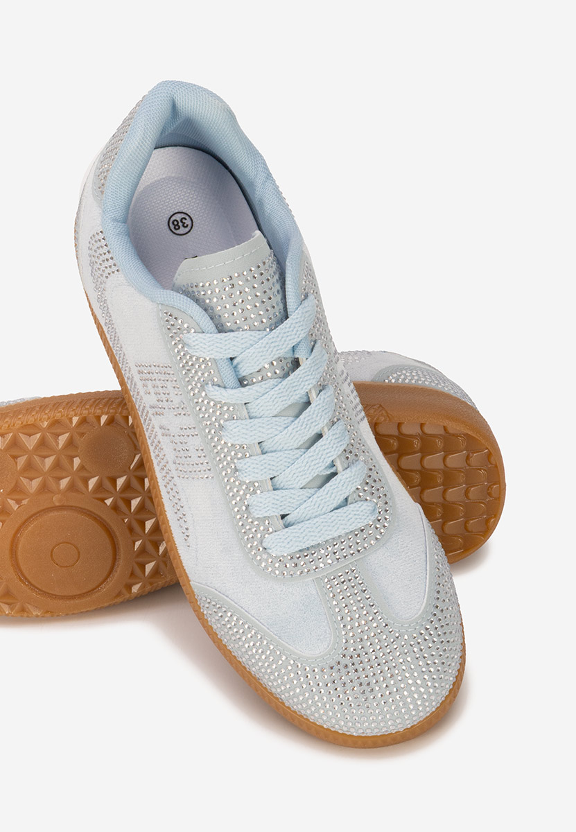 Niebieskie sneakersy damskie Magdalene