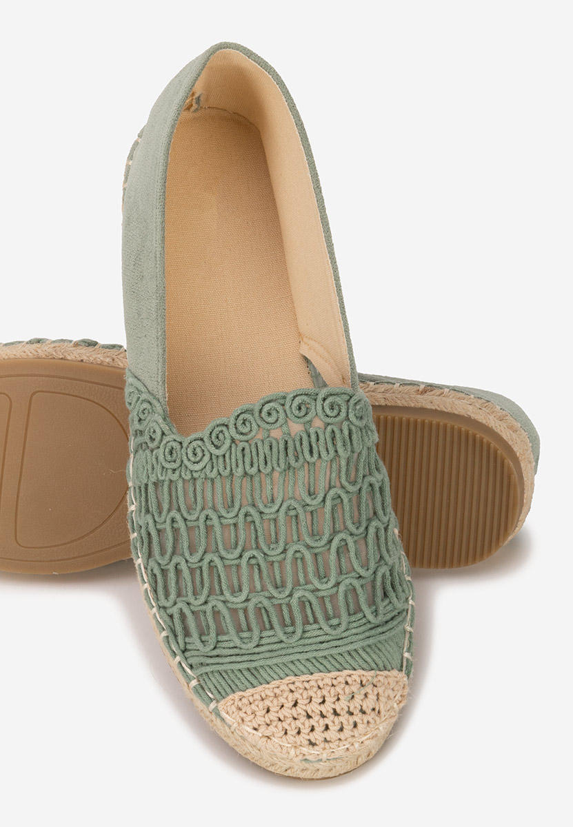Zielone espadryle damskie Henley