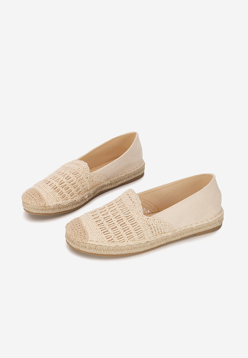 Beżowe espadryle damskie Henley