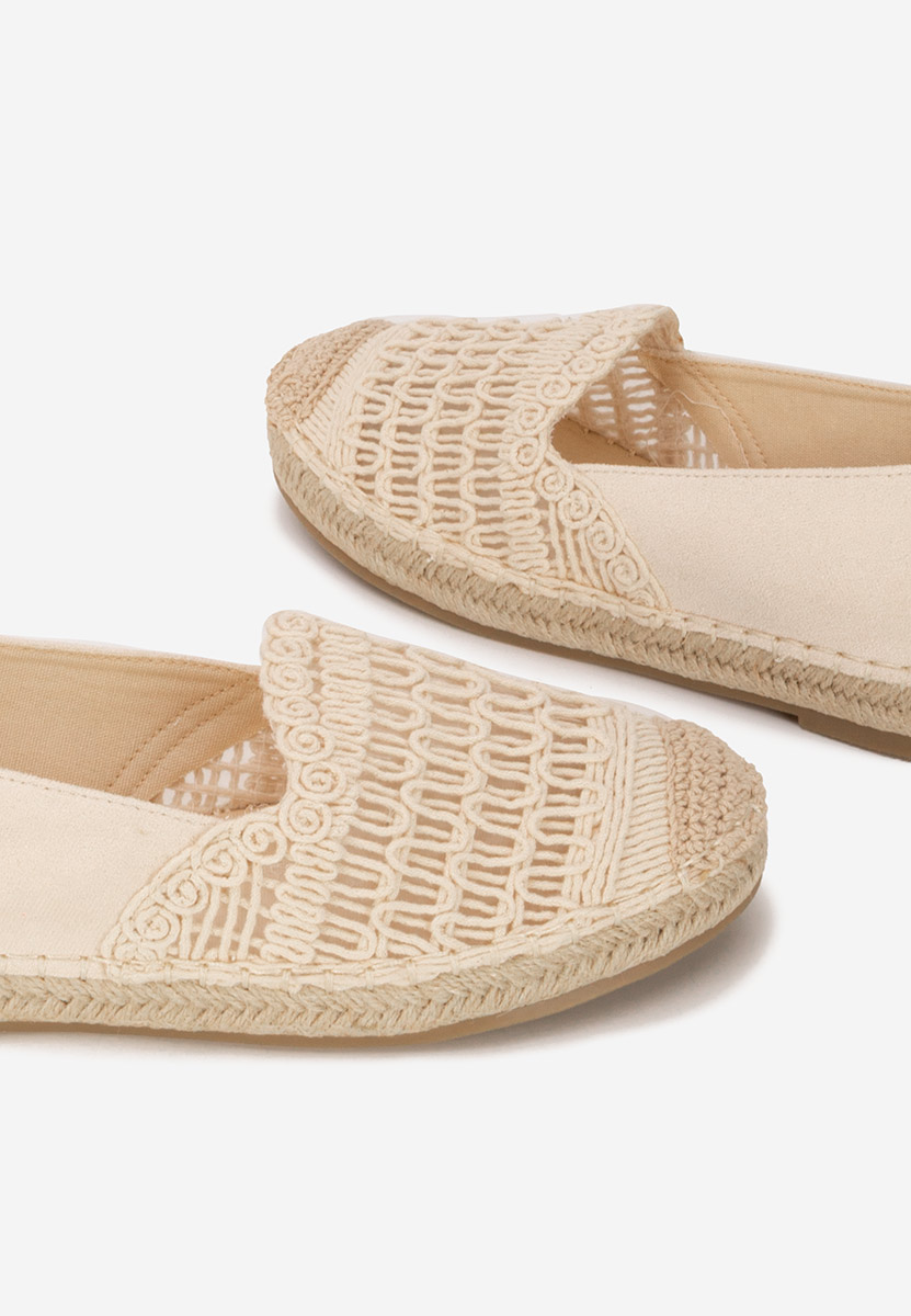 Beżowe espadryle damskie Henley