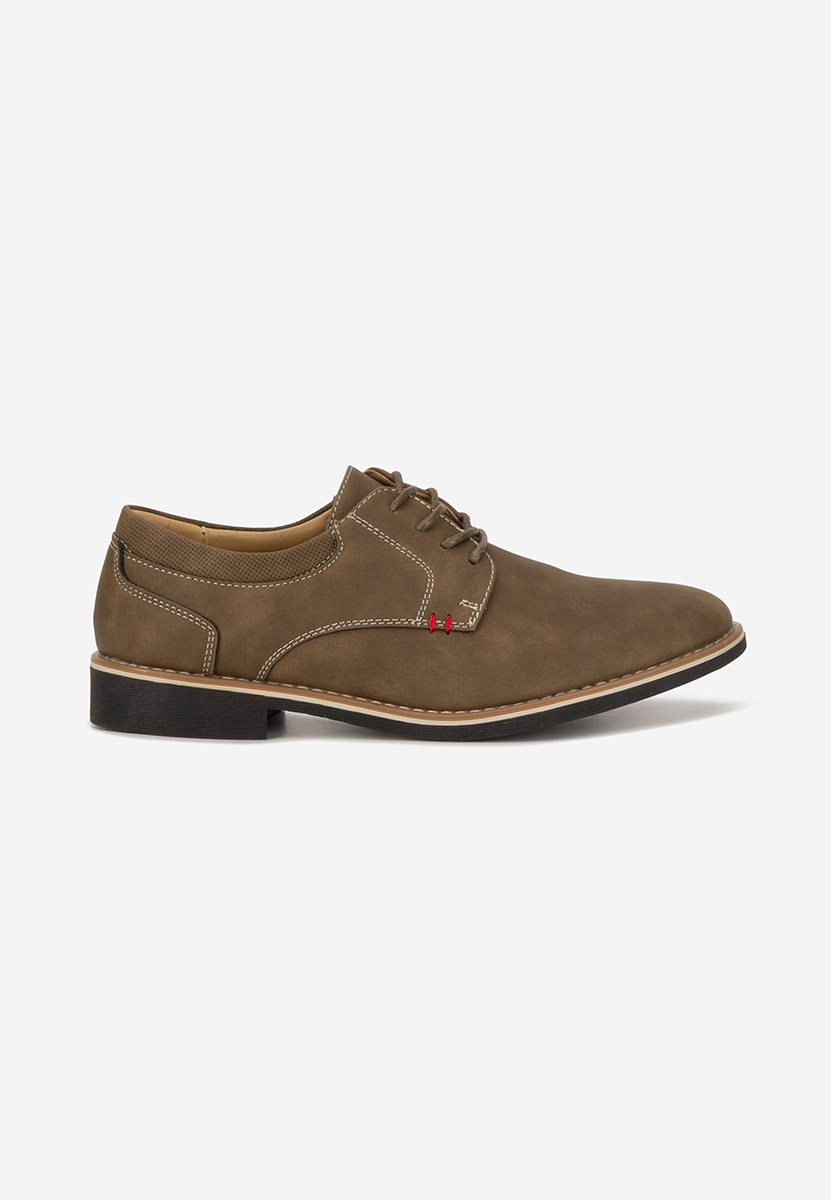 Khaki półbuty damskie Doralia